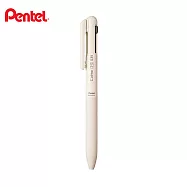 PENTEL Calme 靜暮三用輕油筆 0.35 米色桿