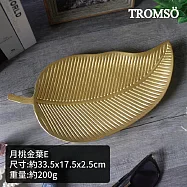 TROMSO樂活假期質感木盤 月桃金葉E