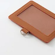 【MUJI 無印良品】自由組合卡片夾/橫型/橘