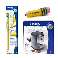 【德國LYRA】經典黃桿3件組(2B)