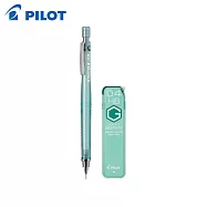 (1筆1芯)PILOT限定粉嫩色系S3製圖鉛筆組 0.4 透明薄荷綠