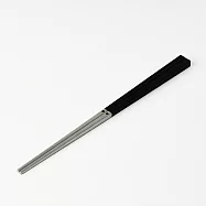 【MUJI 無印良品】不鏽鋼方筷(可機洗)/21cm/黑
