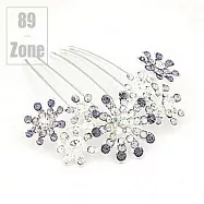 【89 zone】法式貴氣華麗優 髮飾 頭飾 飾品 髮梳 髮簪 髮插 髮髻 髮夾 1 入(不挑款/混色隨機出貨) 無 彩色