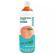 《bessie byer》貝思寶兒蜜桃果茶980ml (2入)