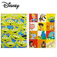 【日本正版授權】兩入一組 玩具總動員 A4多層資料夾 資料夾/檔案夾/文件夾 三眼怪/胡迪