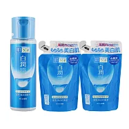 【多件特惠組】肌研 白潤美白化妝水(滋潤型)170mlx1 +白潤美白化妝水(滋潤型)補充包 170mlx2