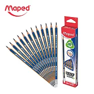 【法國Maped】高品質環保再生鉛筆 -2B
