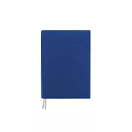 珠友 16K加厚膠皮筆記(大格)/定頁筆記/加厚筆記本/萬用記事本 02藍