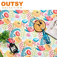 OUTSY Eco-reborn環保再生台灣製輕量野餐墊 莎夏的花園