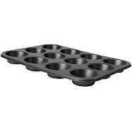 《EXCELSA》Classic 12格不沾瑪芬烤盤 | 點心烤模 - 35.5cm