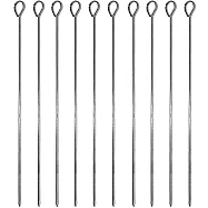 《EXCELSA》Xline燒烤串叉10入(10cm) | 燒烤串叉 烤肉用具 中秋節 露營烤肉 BBQ