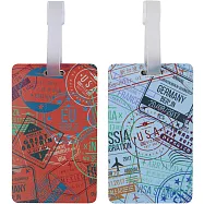 《TRAVELON》美國 行李掛牌2件(入境章) | 行李吊牌 識別吊牌 登機牌 姓名牌