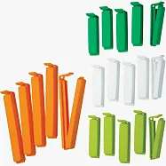 《KitchenCraft》大小封口夾20件 | 密封夾 封口束帶 防潮