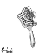 【Pandora&rsquo;s Beauty Box】Little Star Lasen3D彈性抗糾結梳_按摩梳/吹髮梳/梳子/髮梳/星星梳 銀