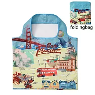 【素包包】購物袋 博物館名畫可折疊環保肩背 _舊金山