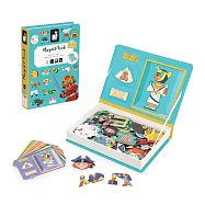 【法國Janod】磁鐵遊戲書-遊玩歷史