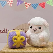 【HobbyEasy】毛小孩的幸福手作!羊毛氈歡樂派對(附羊毛氈超值全材料包套組) 羊羊禮物家