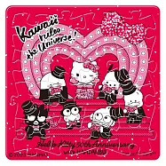 Hello Kitty【50周年】卡哇伊舞台拼圖磁鐵16片(方)