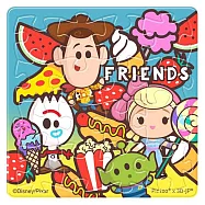 Toy story 玩具總動員(2)拼圖磁鐵16片(方)