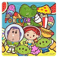 Toy story 玩具總動員(3)拼圖磁鐵16片(方)