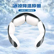 【美好家 Mehome】宇航級PCM 防暑降溫升級冰脖環 全包圍加厚款 黑色