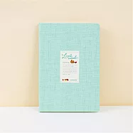 KOKUYO Little Woods-8mm硬殼筆記本100頁- 森林綠