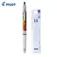 (買筆送芯) PILOT 限量異彩藝術按鍵魔擦筆ZONE0.5 不規則線條