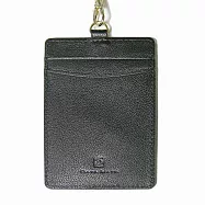 【DATA MATE - 真皮小皮件】DM-267 真皮證件套(直式) 義式經典系列- 黑色