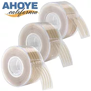 【AHOYE】網狀雙眼皮貼 細條+半圓+橄欖型-600貼*3捲