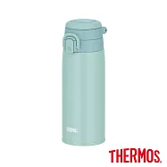 【THERMOS膳魔師】不鏽鋼可提式真空保溫瓶550ml (JOS-550-MBL) 薄荷藍