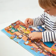 【法國Janod】磁鐵故事書-小建築師