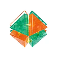 【YouRPUZZLE】2742琉璃孔明鎖之 八面玲瓏-珊瑚