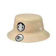 [星巴克]NEW ERA米漁夫帽 米色