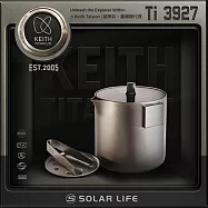 Keith 鎧斯鈦時尚功夫泡茶鈦杯 350ml / Ti3927.功夫茶具 鈦泡茶杯組 鈦泡茶壺 純鈦分茶杯 茶盅茶海倒茶杯