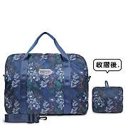 murmur 輕簡旅袋(附斜背帶)│渲染手繪花