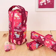 MILAN隨行畫筆袋著走(四口式) 甜蜜滑行(35件文具組)