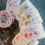 【Meow Illustration】彩虹好朋友vol.2 古銅金和紙膠帶 - 特油含離型紙