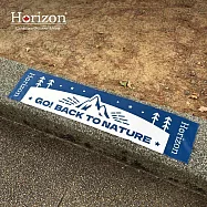 【Horizon 天際線】超微細纖維環保運動毛巾 幽谷藍