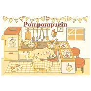 Pompompurin布丁狗【房間系列】北歐風廚房拼圖300片