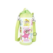 【正版授權】蠟筆小新 保冷水壺袋 保溫袋/飲料提袋/水壺提袋 野原新之助/小白/小葵 - 綠色款