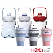 【膳魔師x凱菲】輕水瓶+折疊杯 獨家兩件組(TCSS-1200+TCFC-350)