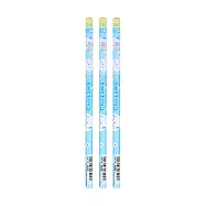 sun-star 吉伊卡哇2B鉛筆系列-花朵藍色款