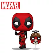 【正版授權】MARVEL POP系列 1400 死侍&死人頭 公仔/模型 9.7cm 漫威英雄/死侍與金鋼狼