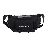 E.City_日系休閒防盜胸包腰包生意包 黑