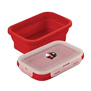 Bone 蹦克 Bone原創角色矽膠摺疊保鮮盒|與可愛角色一起享受用餐時光吧! 企鵝小丸-1200ml