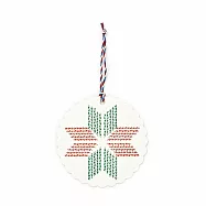 日本HIGHTIDE 文林堂 活版印刷裝飾卡片 ‧ 北歐風/綠色x紅色