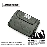 ADAMOUTDOOR 旗艦店|防水經典隨身野餐墊|2000X200 軍用綠