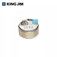 【HITOTOKI】 SODA 透明PET卷狀膠帶 20MM 金箔軋型款 禮物