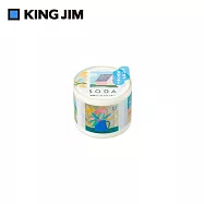 【HITOTOKI】 SODA 透明PET卷狀膠帶 30MM 單張貼紙款 郵票