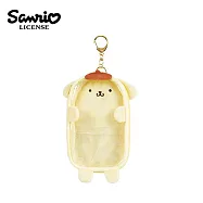 【日本正版授權】三麗鷗 絨毛窗口 收納包 透明包/人形立牌包/偶像應援包/小物收納 - 布丁狗